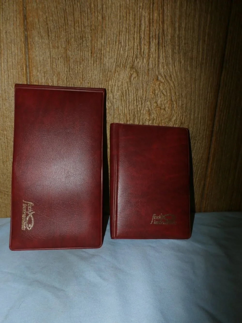 Vintage Fisch Instruments Gold Coin Identification Wallet Set 1 & 2